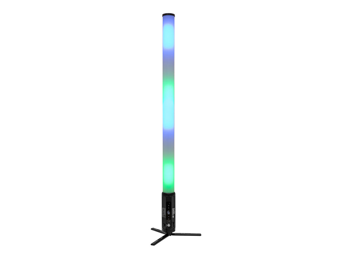 EUROLITE Set 4x AKKU IP Pixel Tube 360° PRO CRMX + Kunststoff case