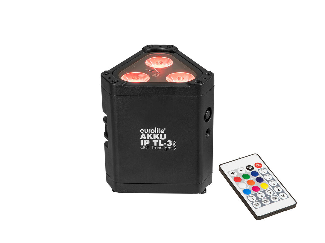 EUROLITE Set 6x AKKU IP TL-3 QCL + Case mit Rollen und Ladefunktion