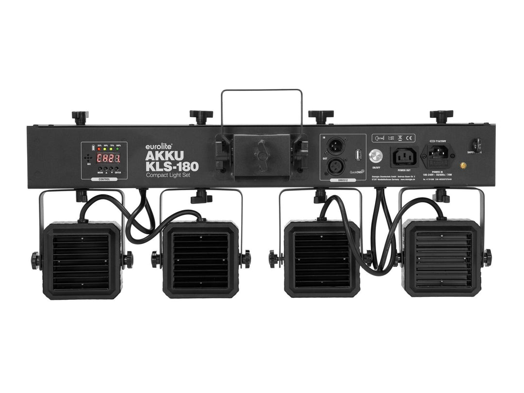 EUROLITE AKKU KLS-180 Kompaktes Light Set