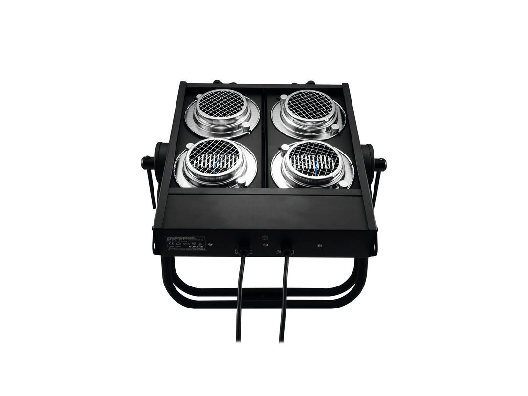 EUROLITE Publikumsblinder 4xPAR-36 bk