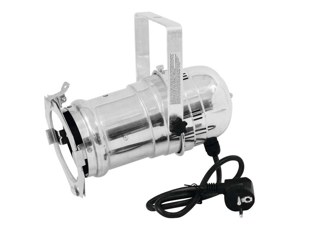 EUROLITE Set PAR-30 Spot silber + PAR-30 230V COB 12W E-27 LED 1800-3000K dim2warm