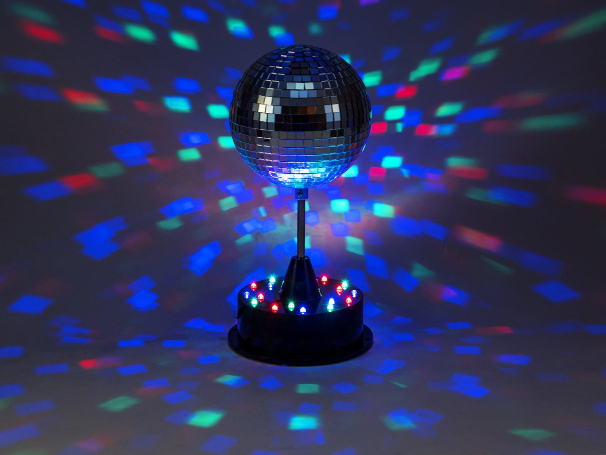 LED 13 cm discokugelset