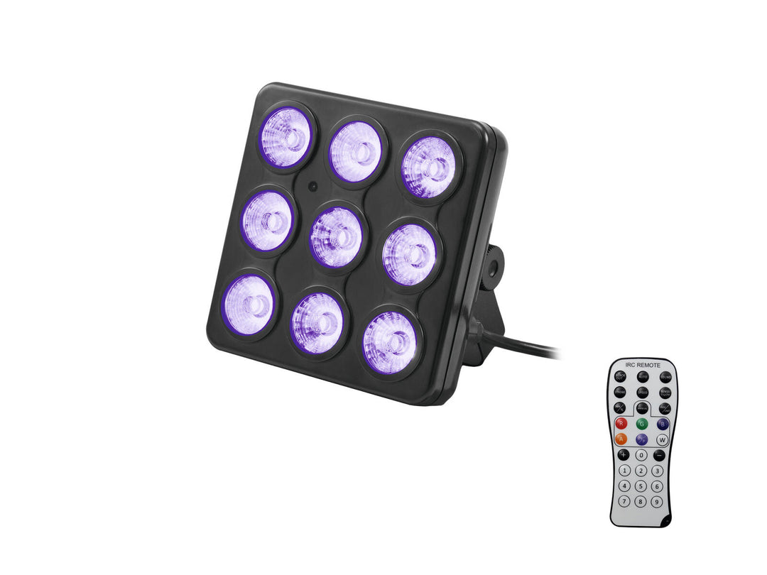EUROLITE Set 4x LED Party-Panel RGB+UV + Softtasche