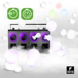 Firefog BUBBLE FOGGER 2000 nebel- und Blasenmaschine mit LED und DMX