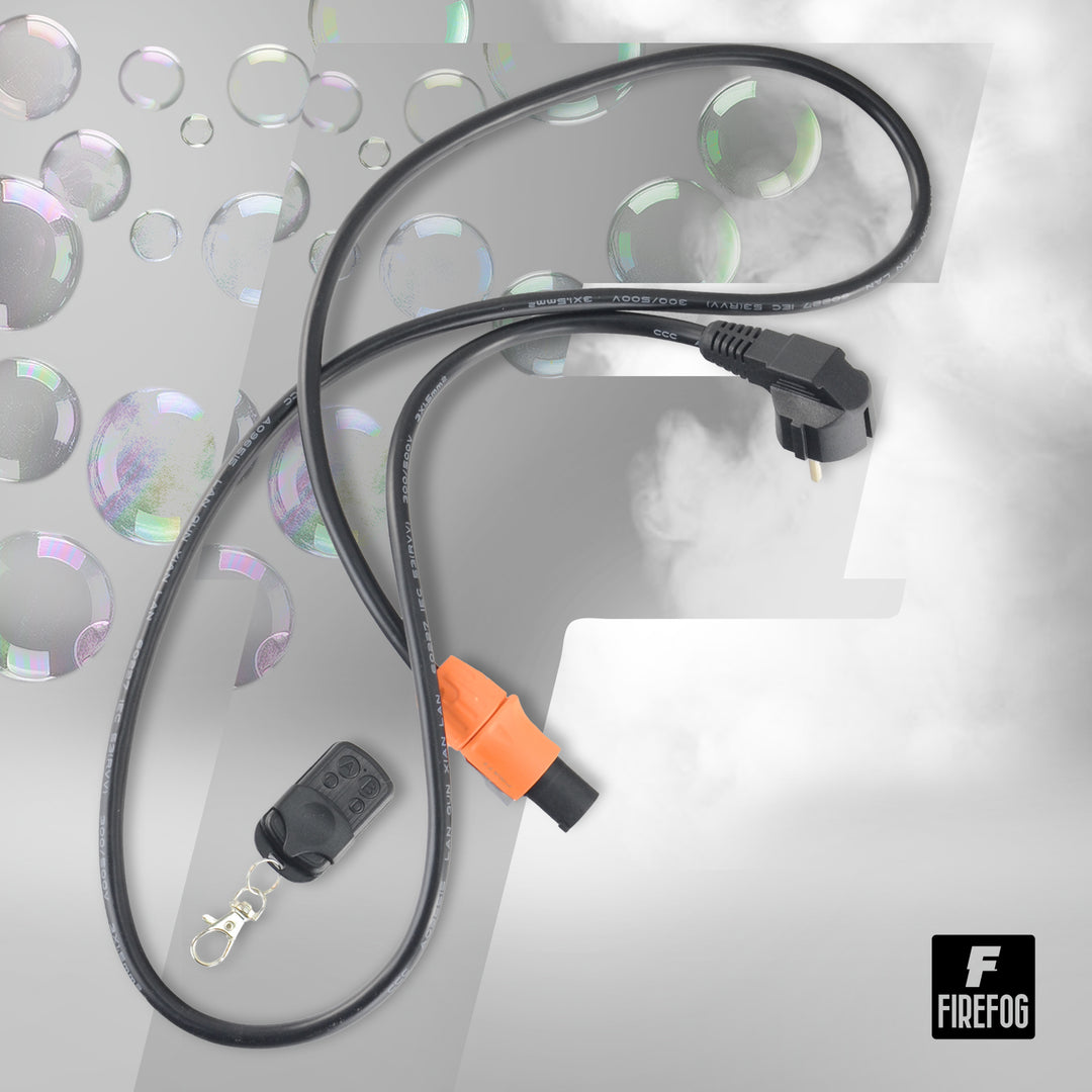 Firefog BUBBLE FOGGER 2000 nebel- und Blasenmaschine mit LED und DMX
