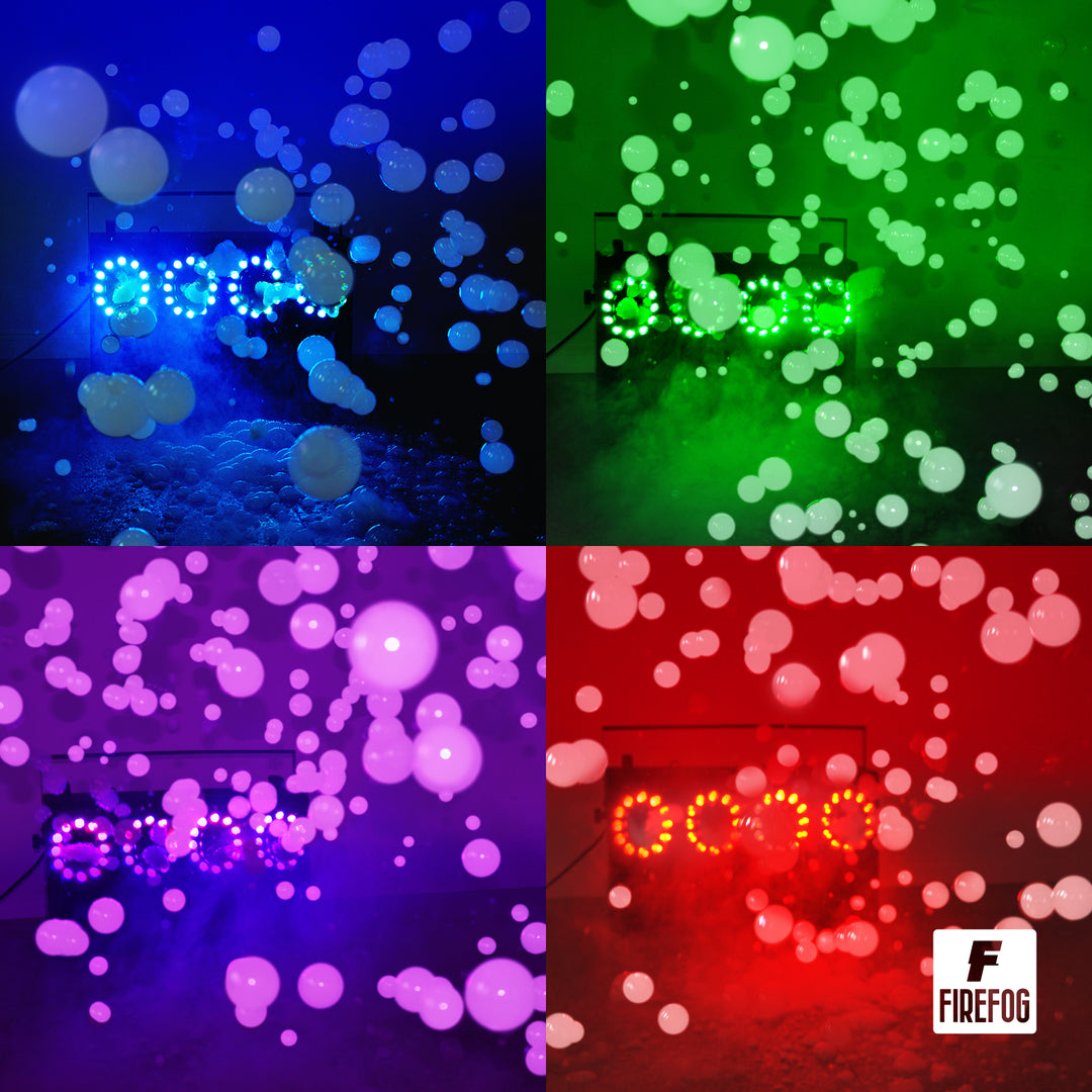 Firefog BUBBLE FOGGER 2000 nebel- und Blasenmaschine mit LED und DMX