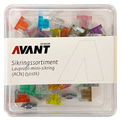 Sicherungssortiment, Low-Profile-Mini-Sicherungen (ACN)