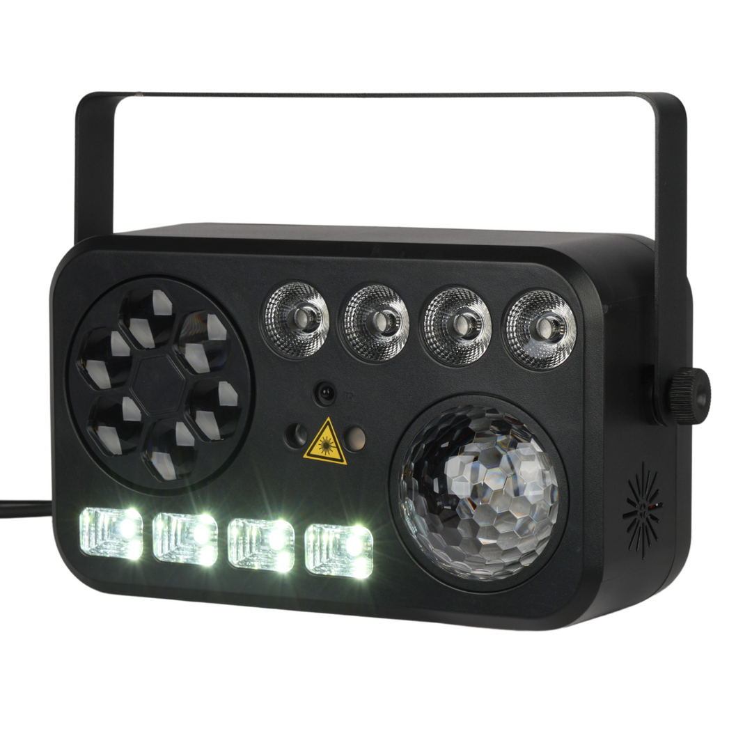 LIGHT4ME PARTY V Multi-Effekt LED-Licht RGBW-UV 6