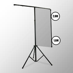 Hardman LS1 Lichtstativ mit Quertraverse, 1,6 bis 2,8 m, 45 kg