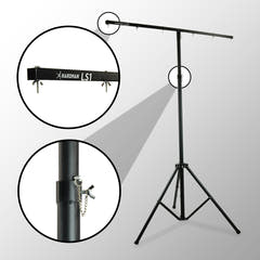 Hardman LS1 Lichtstativ mit Quertraverse, 1,6 bis 2,8 m, 45 kg