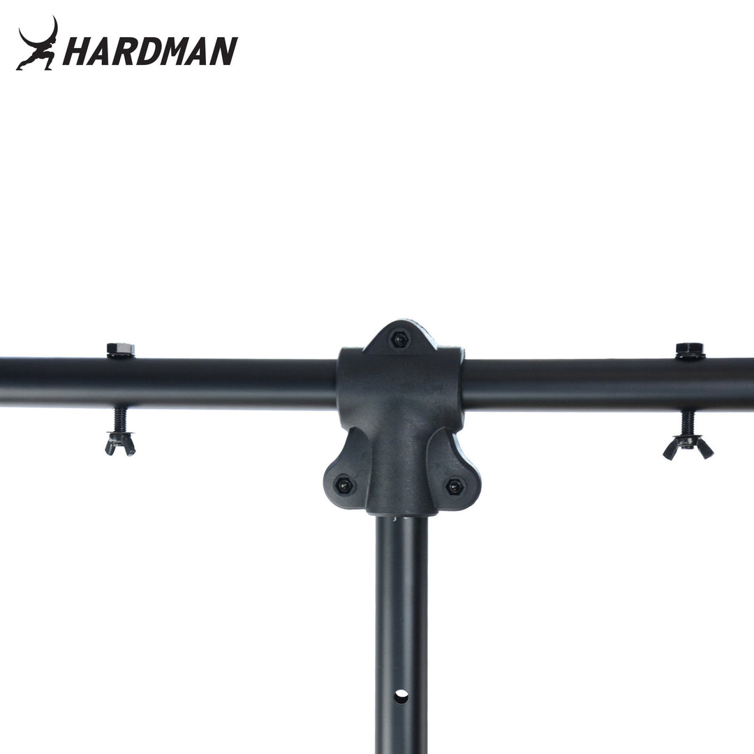 Hardman HLS2 Lichtstativ mit T-Bar, 2,5 m, 70 kg, schwarz
