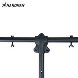 Hardman HLS2 Lichtstativ mit T-Bar, 2,5 m, 70 kg, schwarz