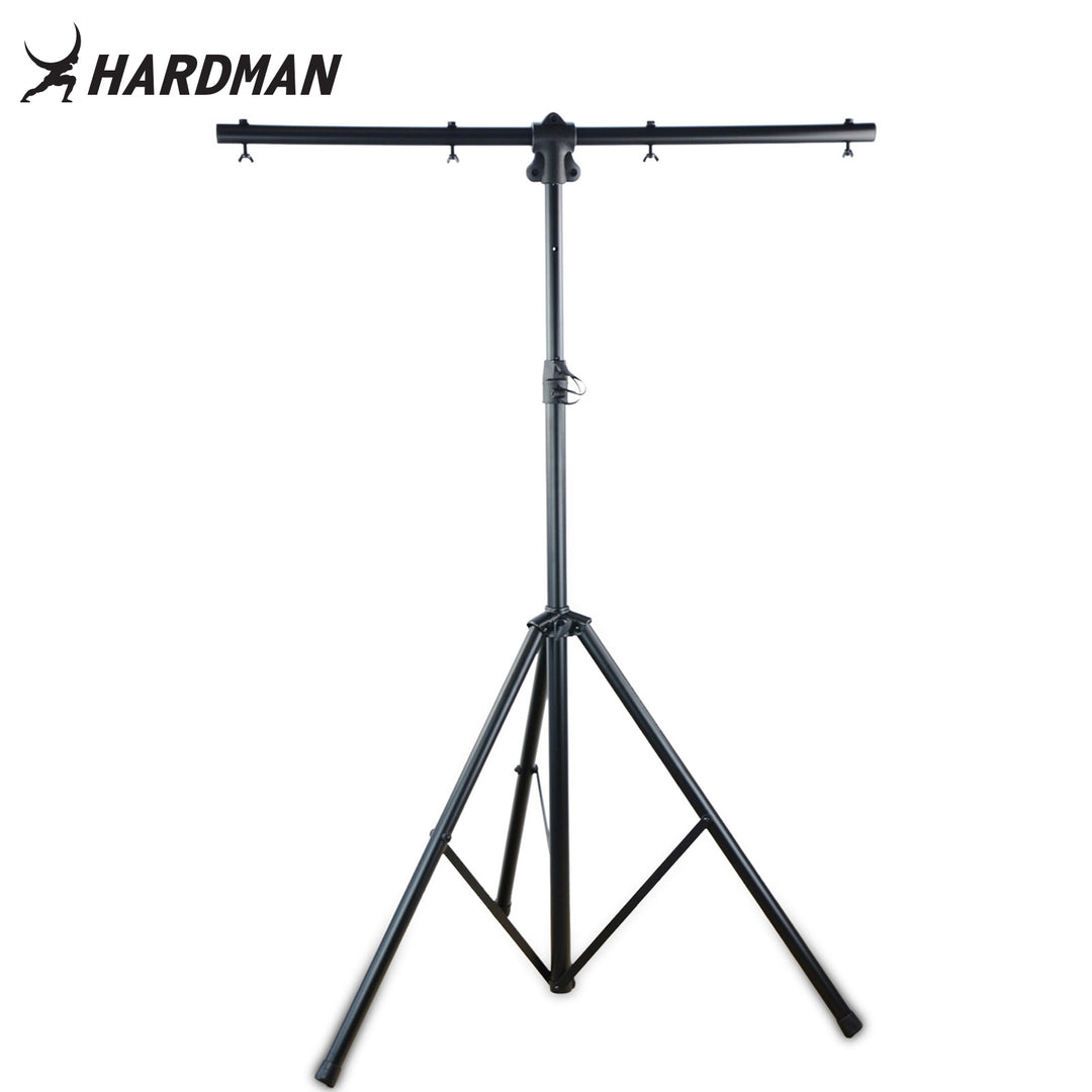 Hardman HLS2 Lichtstativ mit T-Bar, 2,5 m, 70 kg, schwarz