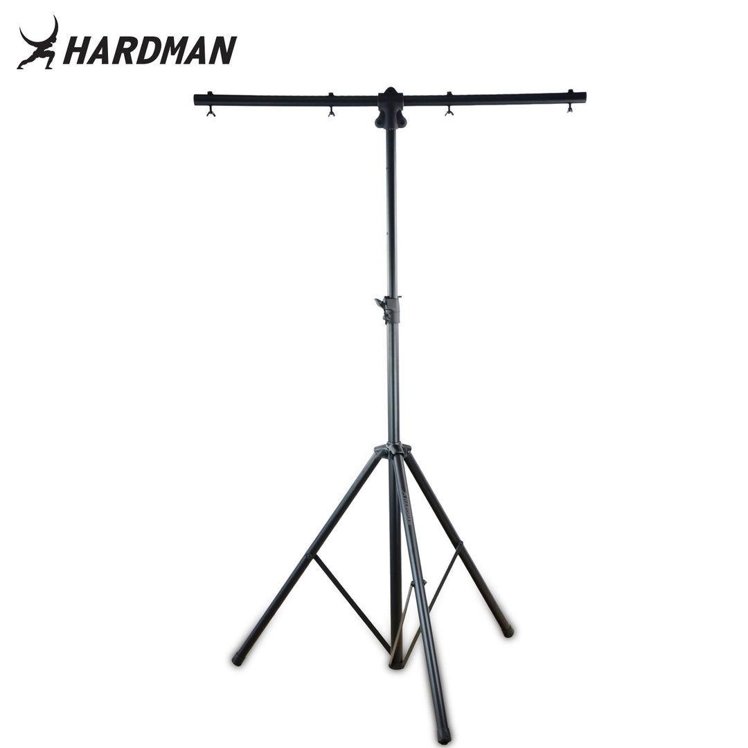 Hardman HLS2 Lichtstativ mit T-Bar, 2,5 m, 70 kg, schwarz