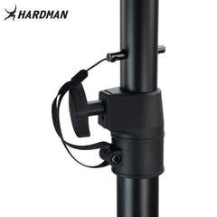 Hardman HLS2 Lichtstativ mit T-Bar, 2,5 m, 70 kg, schwarz
