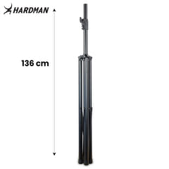 Hardman HLS3 Lichtstativ mit T-Bar und automatischem Sicherungsstift, 2,5 m