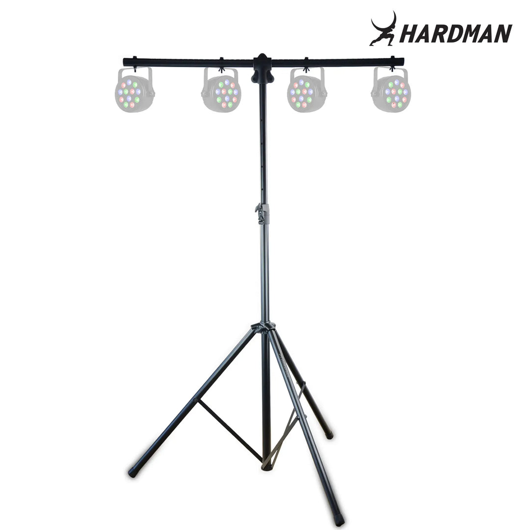 Hardman HLS3 Lichtstativ mit T-Bar und automatischem Sicherungsstift, 2,5 m