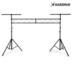 Hardman SDLS1 Lichtbrücke auf Stativen, 3,5 m hoch und 3 m breit
