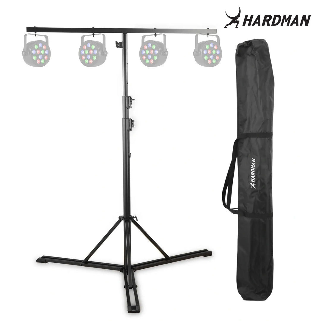 Hardman HLS13 Lichtstativ mit T-Bar und Tasche, 3 m, 70 kg