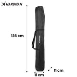 Hardman HLS13 Lichtstativ mit T-Bar und Tasche, 3 m, 70 kg