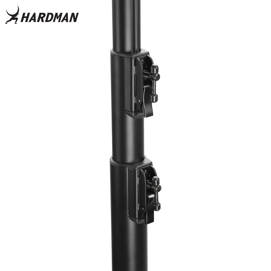 Hardman HLS13 Lichtstativ mit T-Bar und Tasche, 3 m, 70 kg