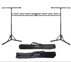 Hardman SDLS8 Lichtbrücke auf Stativen, 3,5 m hoch und 3 m breit, zwei taschen