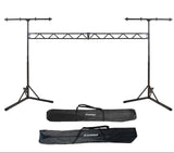 Hardman SDLS8 Lichtbrücke auf Stativen, 3,5 m hoch und 3 m breit, zwei taschen