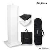 Hardman PTS23W Totem, weiß, 100-175 cm