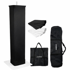 Hardman PTS23W Totem, weiß, 100-175 cm