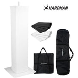 Hardman PTS23W Totem, weiß, 100-175 cm