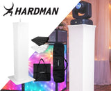 Hardman PTS23W Totem, weiß, 100-175 cm