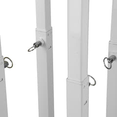 Hardman PTS23W Totem, weiß, 100-175 cm