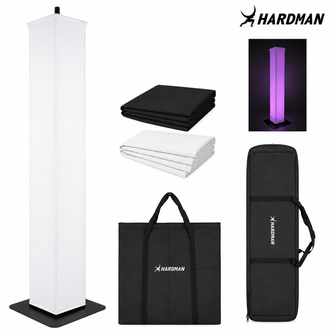 Hardman PTS23B Totem, schwarz, 100-175 cm