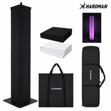 Hardman PTS23B Totem, schwarz, 100-175 cm