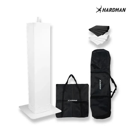 Hardman PTS24W Totem, weiß, 135-250 cm