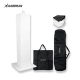 Hardman PTS24W Totem, weiß, 135-250 cm