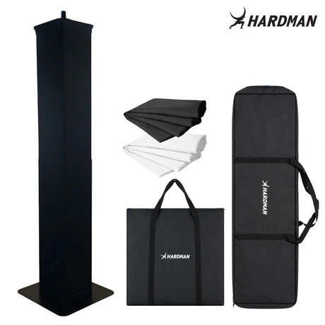 Hardman PTS24B Totem, schwarz, 135-250 cm