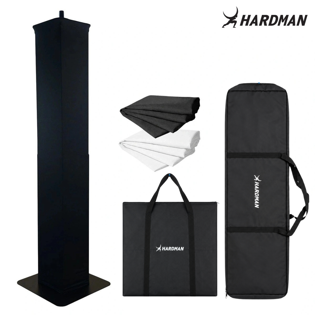 Hardman PTS24B Totem, schwarz, 135-250 cm