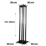 Hardman PTS24B Totem, schwarz, 135-250 cm