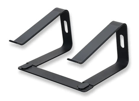 Hardman LSR2 – Zusammenklappbarer Laptopständer aus Aluminium, schwarz