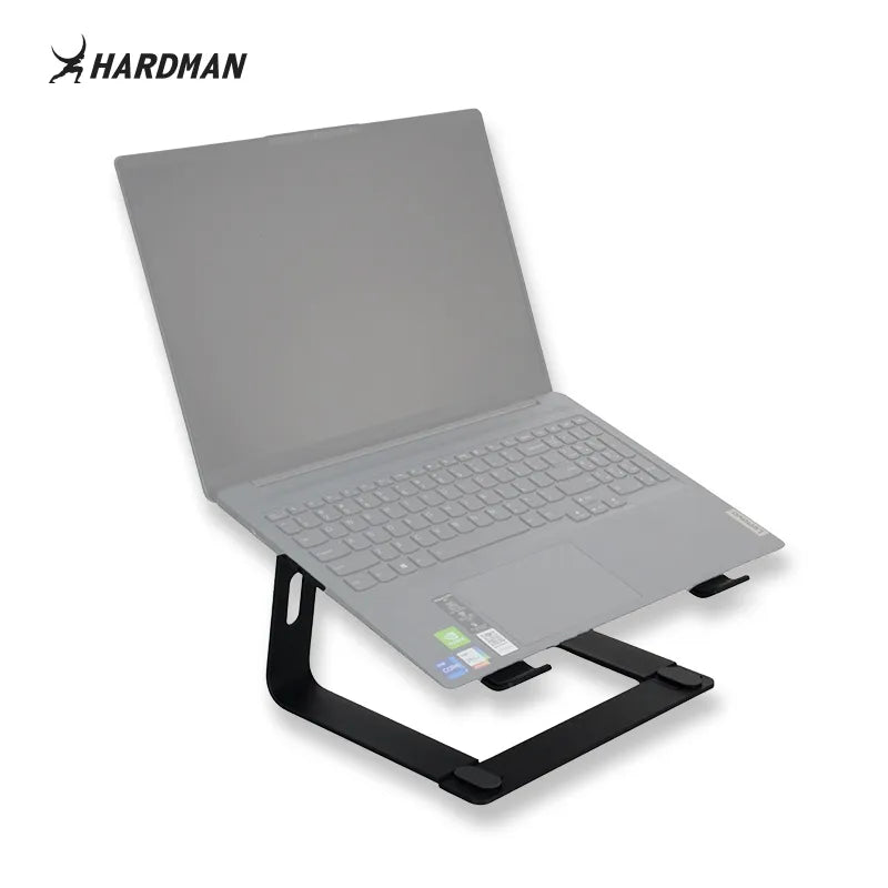 Hardman LSR2 – Zusammenklappbarer Laptopständer aus Aluminium, schwarz