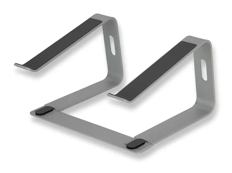 Hardman LSR2 – Zusammenklappbarer Laptopständer aus Aluminium, silberfarben
