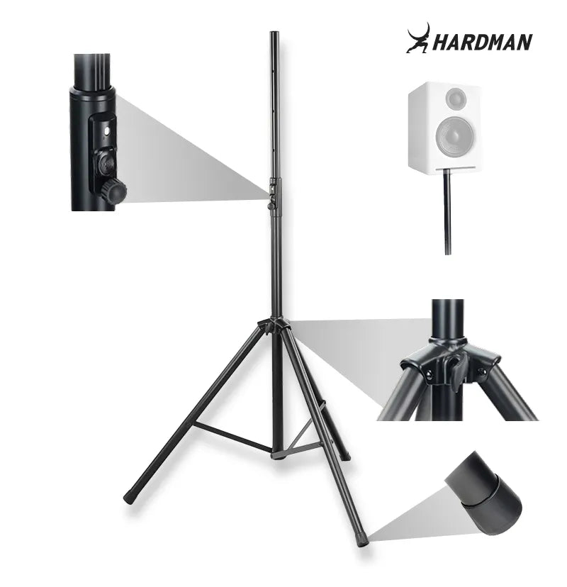 Hardman HLK58 Säulenstativ, 1,2 bis 2,1 m, 70 kg