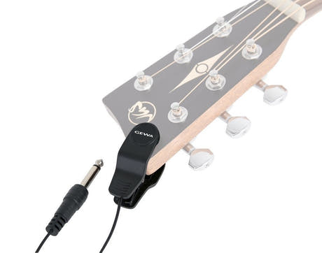 GEWA CM-1 Kontaktmikrofon für Tuner, Clip-on