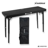Hardman DTS1 klappbarer DJ-Tisch, 154 x 52 cm, mit Tasche