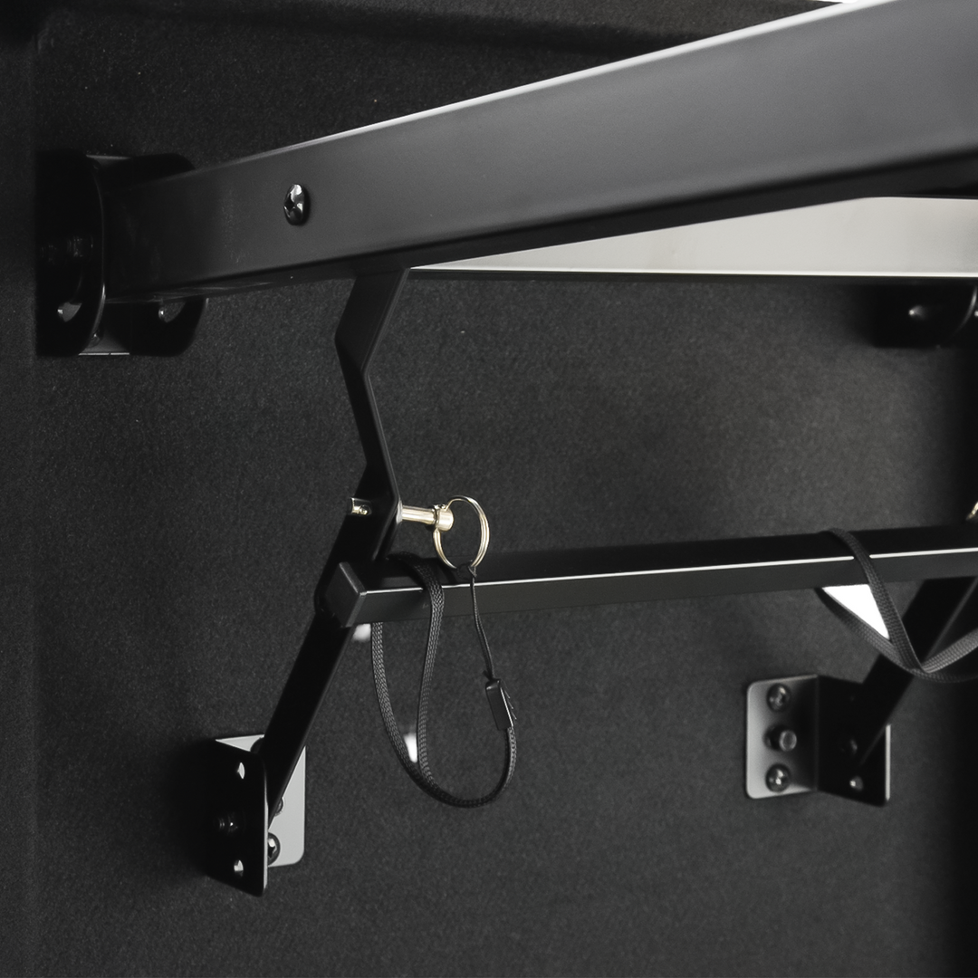 Hardman DTS1 klappbarer DJ-Tisch, 154 x 52 cm, mit Tasche