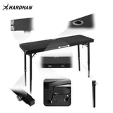Hardman DTS1 klappbarer DJ-Tisch, 154 x 52 cm, mit Tasche