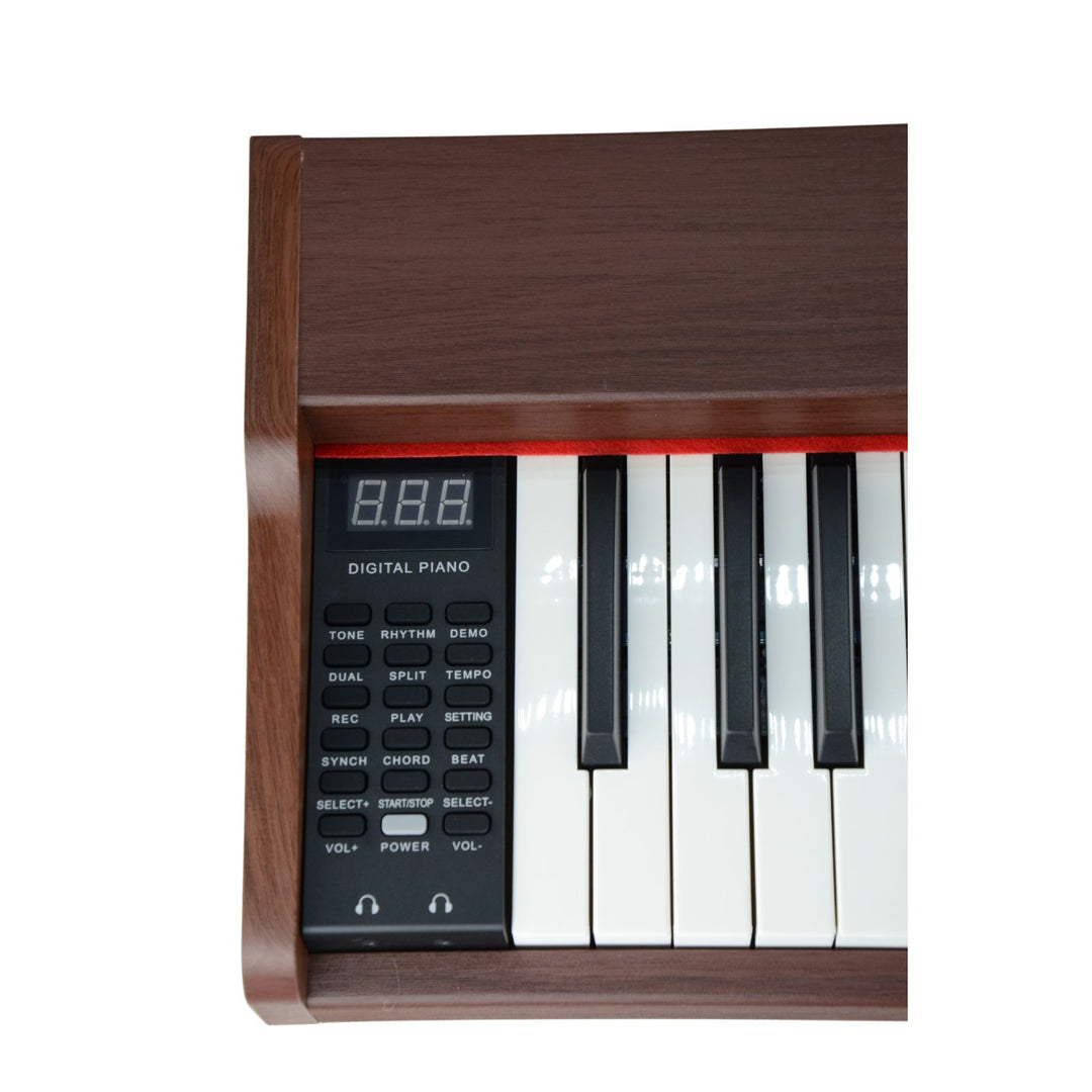 Mielczewski digitalpiano mit Metallbeinen, braun