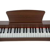 Mielczewski digitalpiano mit Metallbeinen, braun
