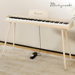 Mielczewski digitalpiano mit Metallbeinen, beige